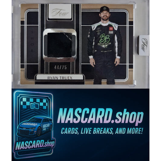 2025 Panini Turn Four #SH-RTX Ryan Truex Shoes #/75
