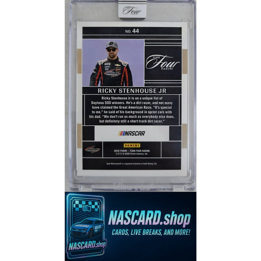2025 Panini Turn Four #44 Ricky Stenhouse Jr #/75