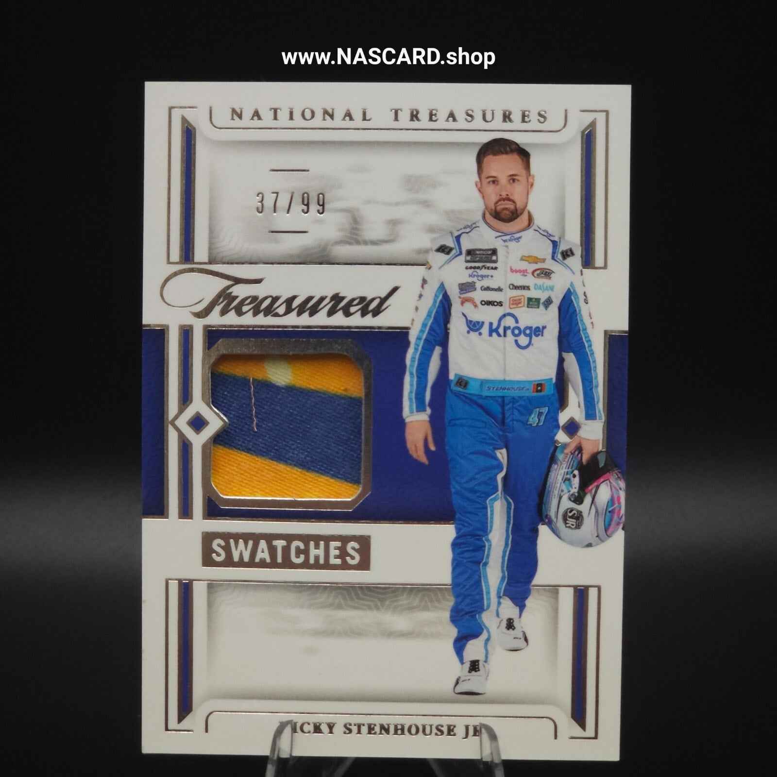 2024 National Treasures Treasured Swatches Ricky Stenhouse Jr. /99 - NASCARD.shop