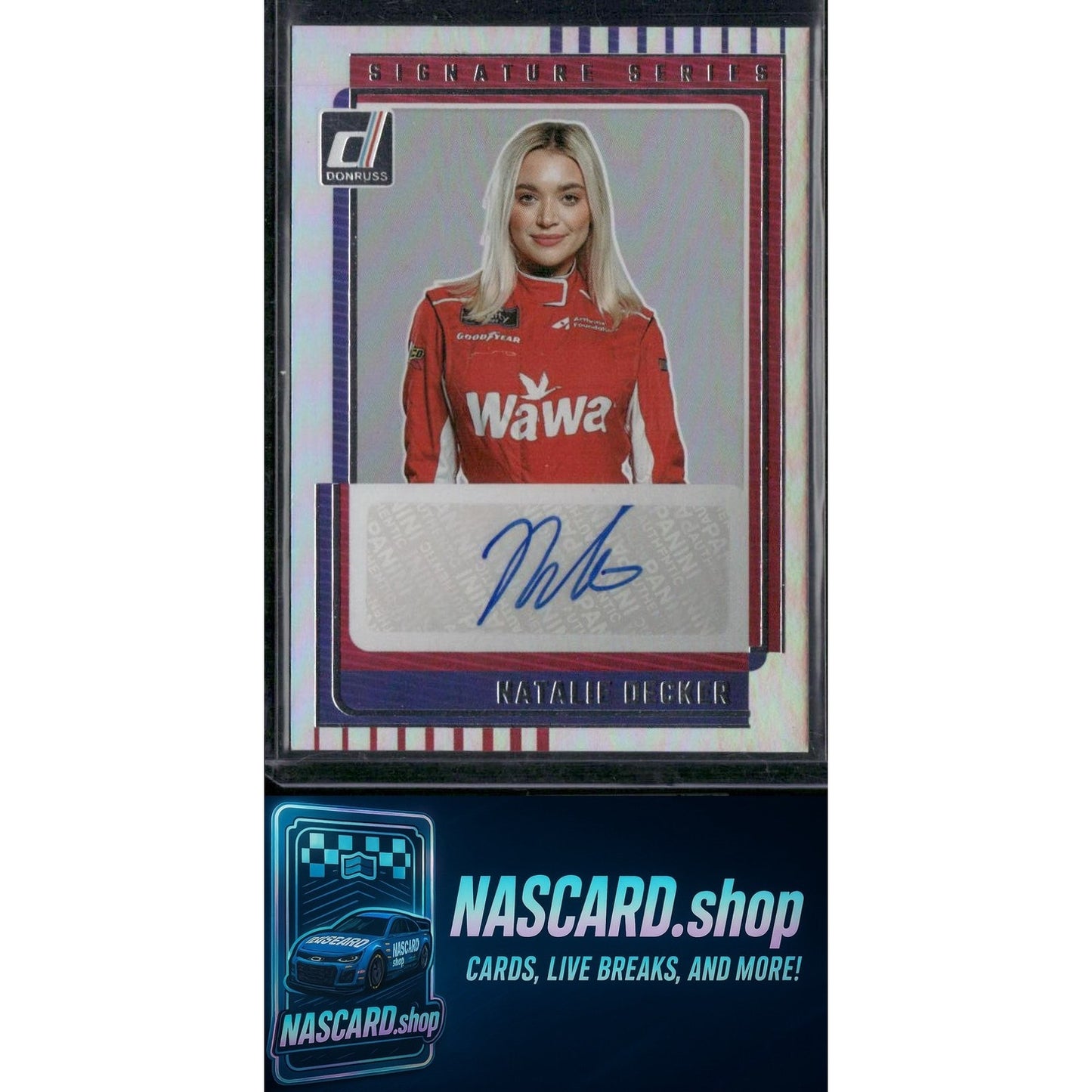 2025 Donruss #SS-NDR Natalie Decker Signature Series