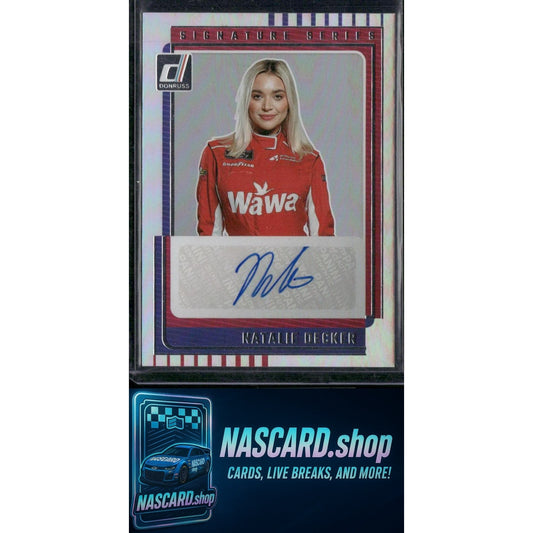 2025 Donruss #SS-NDR Natalie Decker Signature Series