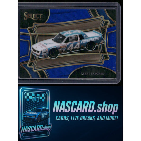 2024 Panini Select #185 Terry Labonte Blue Prizms #/175 - NASCARD.shop