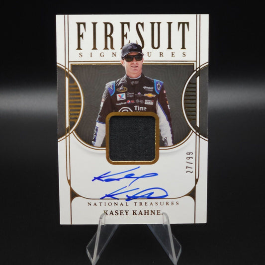 2023 Panini National Treasures - Firesuit Signatures #FS-KKN Kasey Kahne /99 - NASCARD.shop