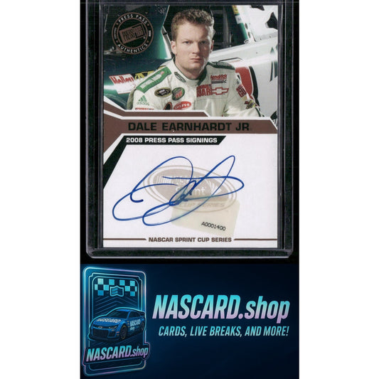 2008 Press Pass Signings Dale Earnhardt Jr.