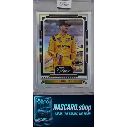 2025 Panini Turn Four #84 Todd Gilliland Red #/25