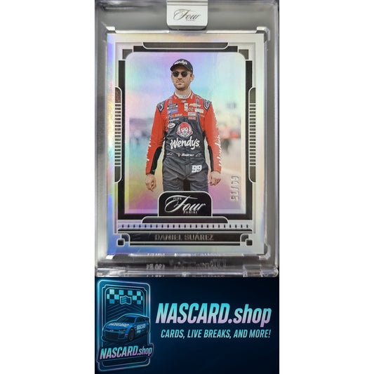 2025 Panini Turn Four #45 Daniel Suarez #/75