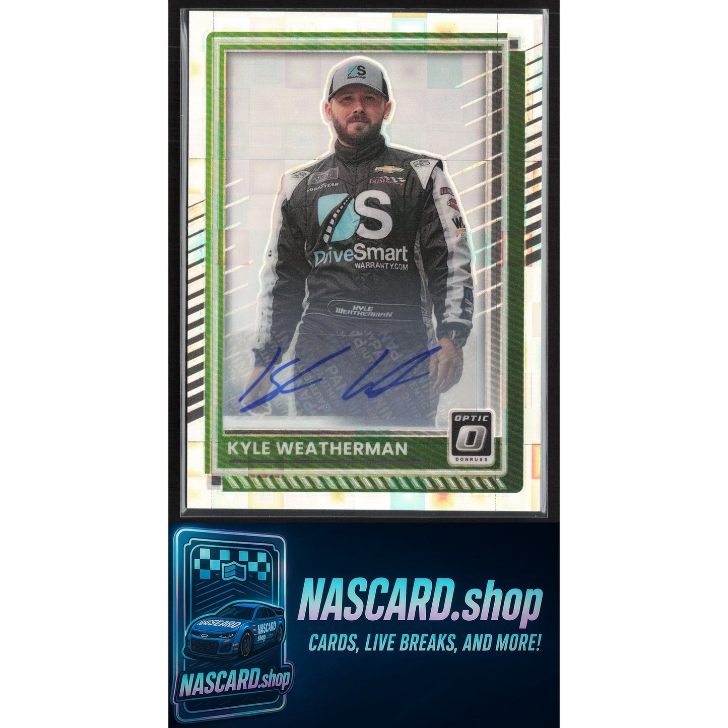 2025 Donruss #4 Kyle Weatherman Optic Signatures Pandora #/25