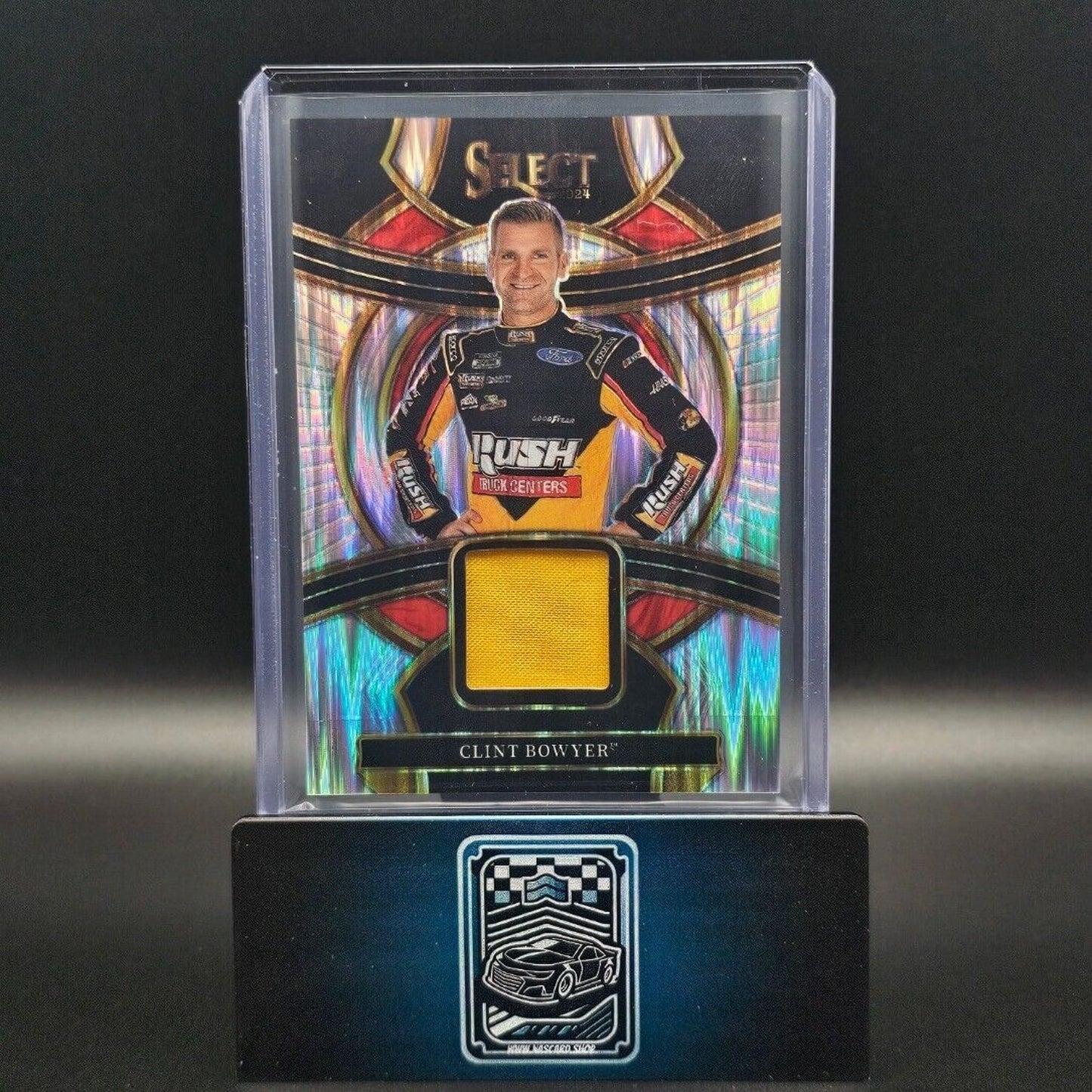 2024 Panini Select - Selective Swatches #SS-CBY Clint Bowyer (MEM) - NASCARD.shop