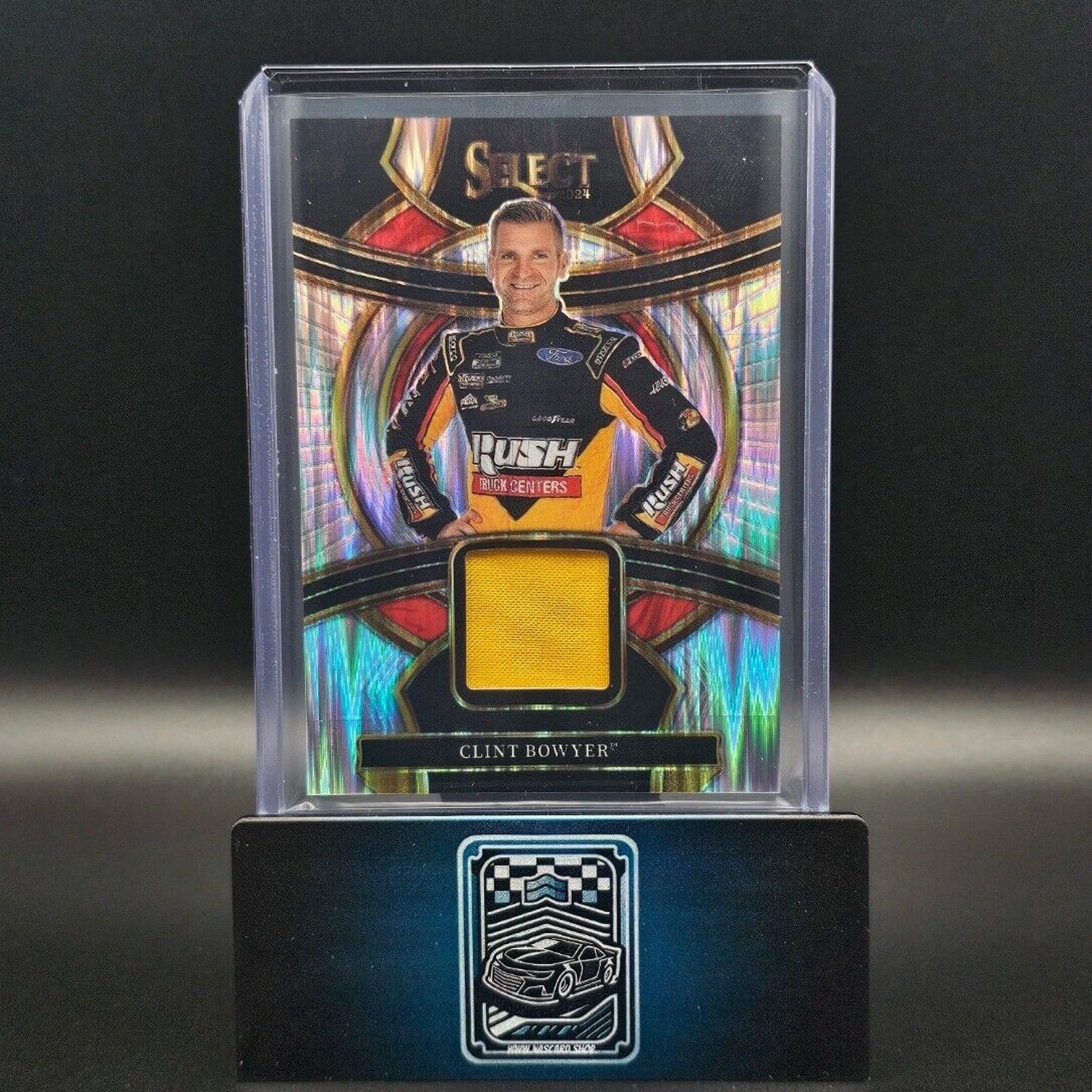 2024 Panini Select - Selective Swatches #SS-CBY Clint Bowyer (MEM) - NASCARD.shop