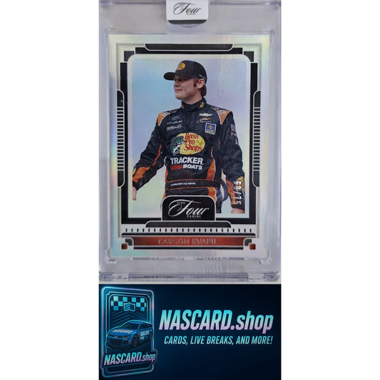 2025 Panini Turn Four #99 Carson Kvapil #/75