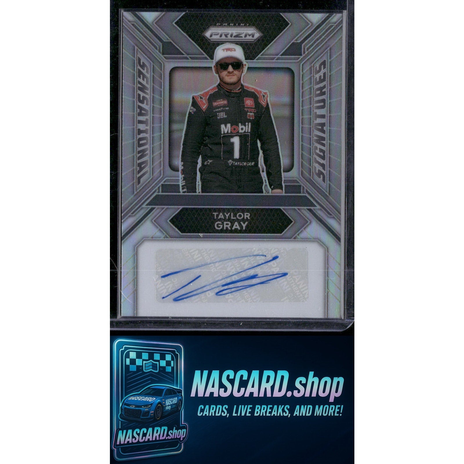 2024 Panini Prizm #SS-TGY Taylor Gray Sensational Signatures - NASCARD.shop