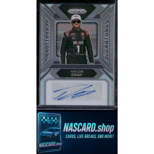 2024 Panini Prizm #SS-TGY Taylor Gray Sensational Signatures - NASCARD.shop