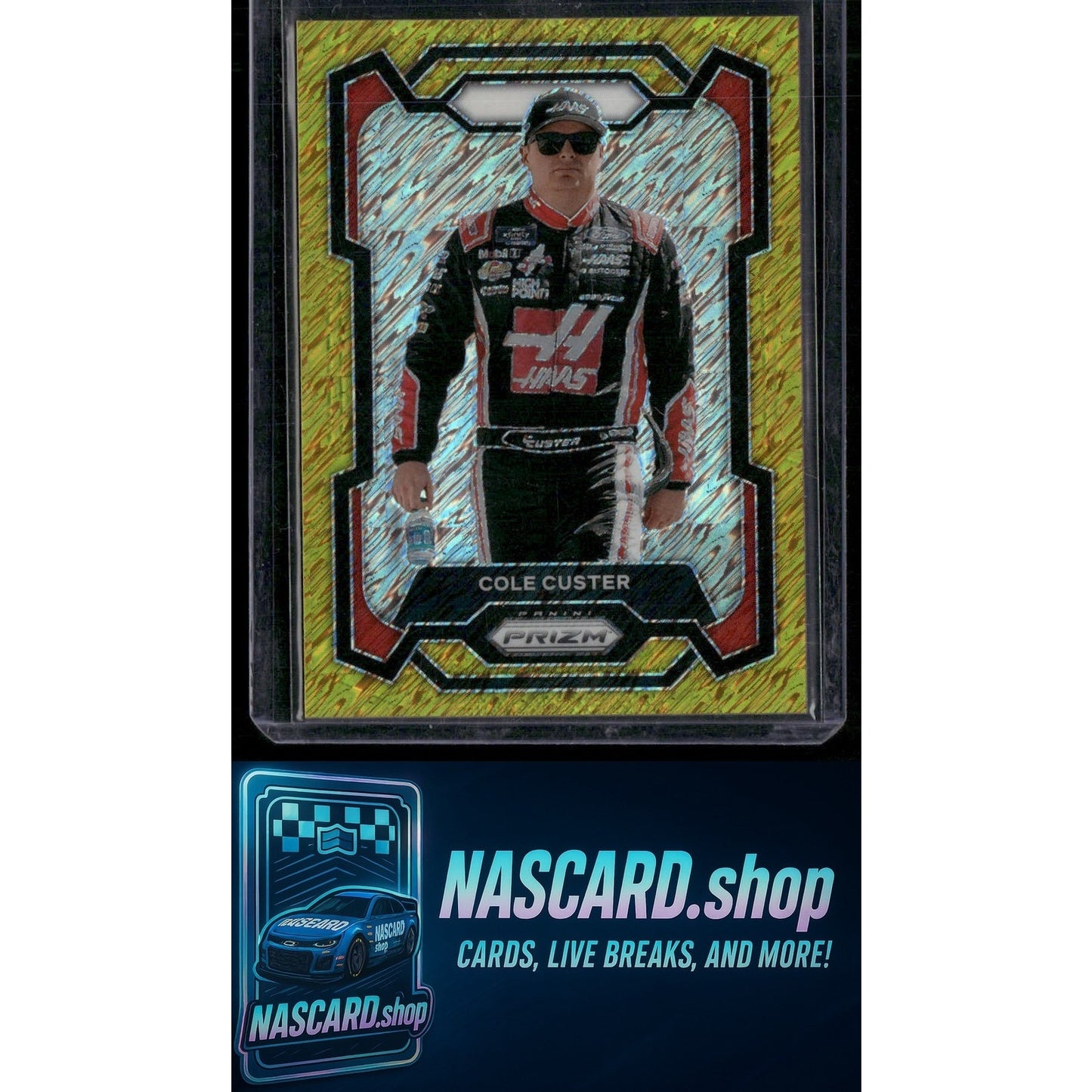 2024 Panini Prizm #36 Cole Custer Gold Shimmer #/3