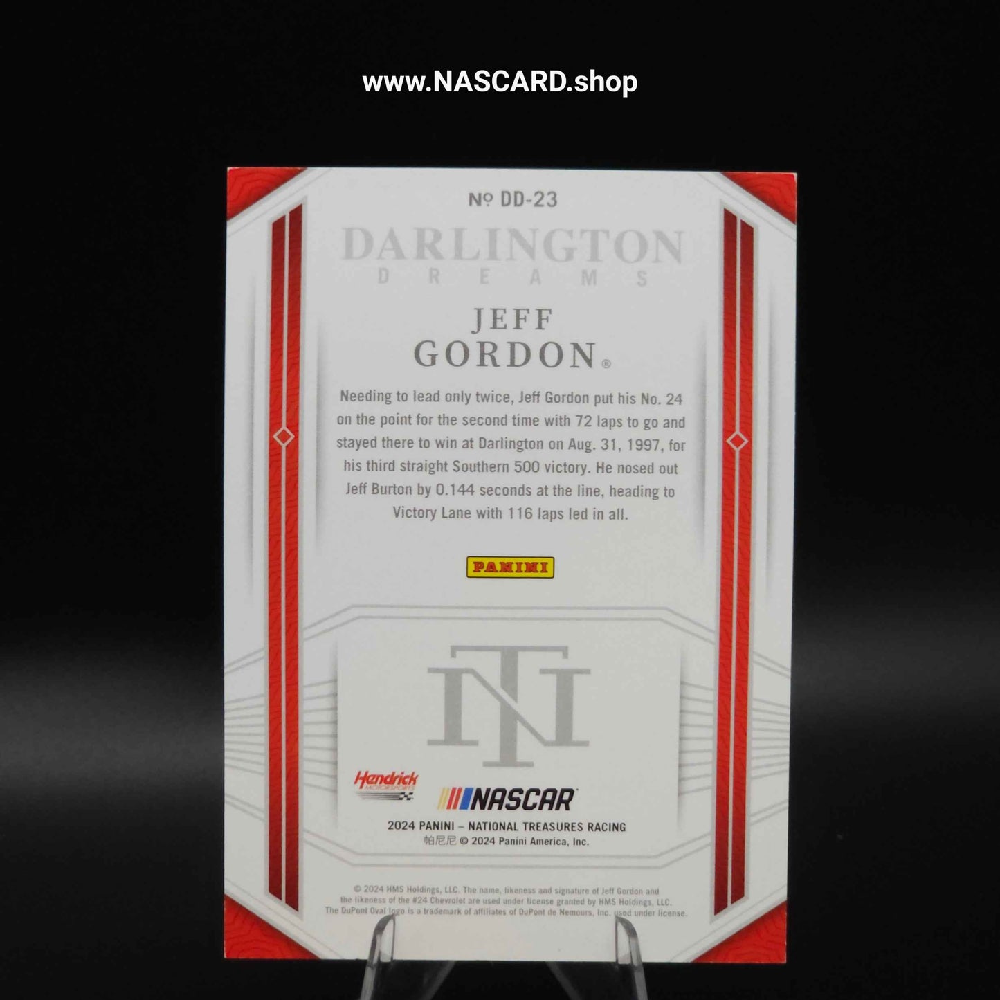 2024 National Treasures Darlington Dreams Green Jeff Gordon /5