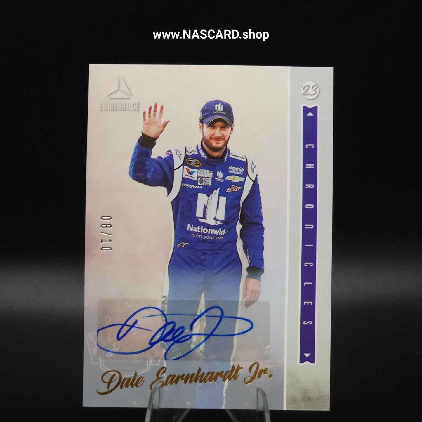 2023 Panini Chronicles Luminance Autographs Gold 08/10