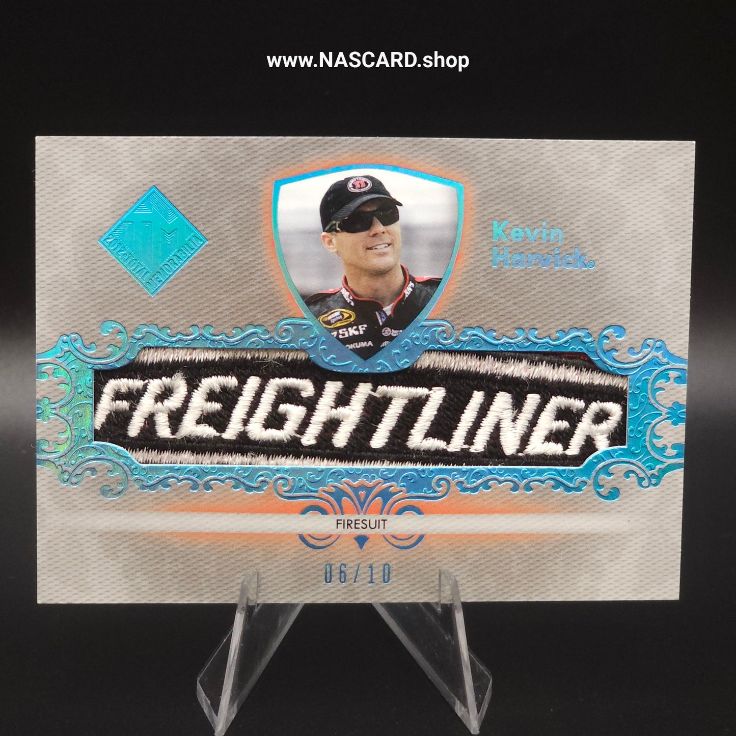 2012 Press Pass Total Memorabilia Holofoil Kevin Harvick Freightliner Patch /10 - NASCARD.shop