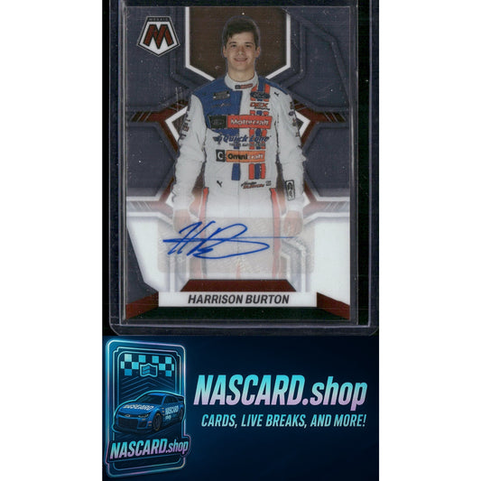 2023 Panini Chronicles #4 Harrison Burton Mosaic Autographs - NASCARD.shop