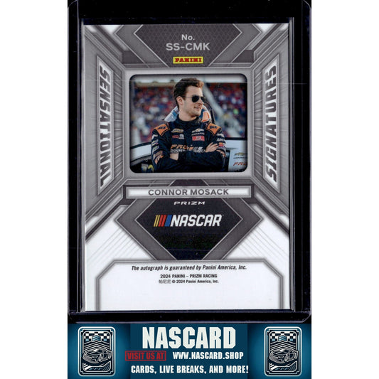 2024 Panini Prizm #SS-CMK Connor Mosack Sensational Signatures