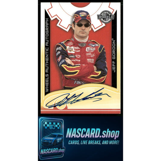 2003 Wheels High Gear Jeff Gordon Autographs