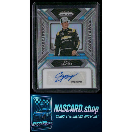 2024 Panini Prizm #SS-SMR Sam Mayer Sensational Signatures