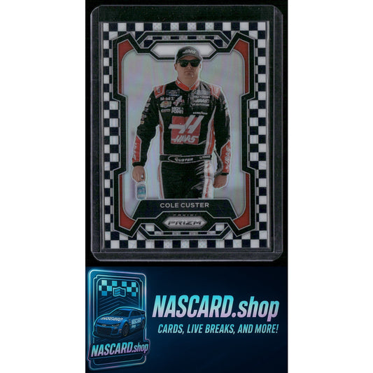 2024 Panini Prizm #36 Cole Custer Checkered Flag #/75