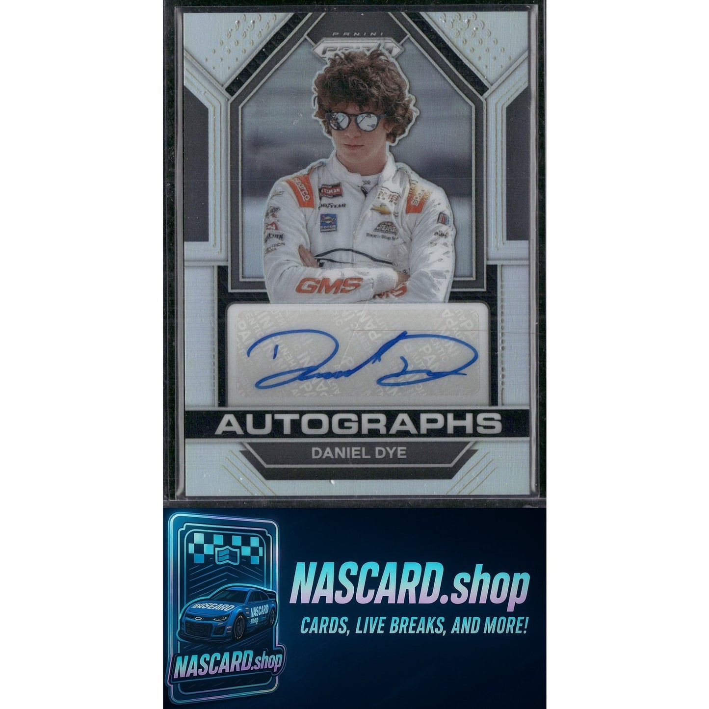 2023 Panini Prizm #A-DDY Daniel Dye Autographs Prizm - NASCARD.shop