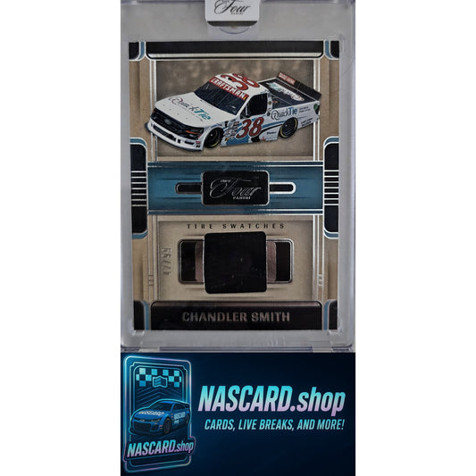2025 Panini Turn Four #TS-CST Chandler Smith Tire Swatches #/99