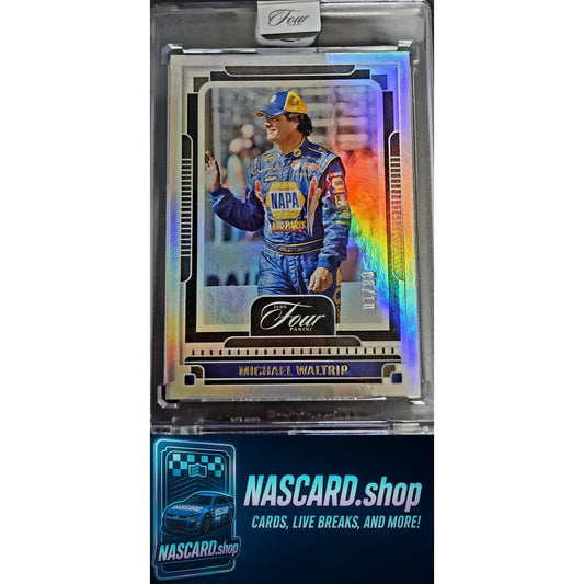2025 Panini Turn Four #29 Michael Waltrip Gold #/10