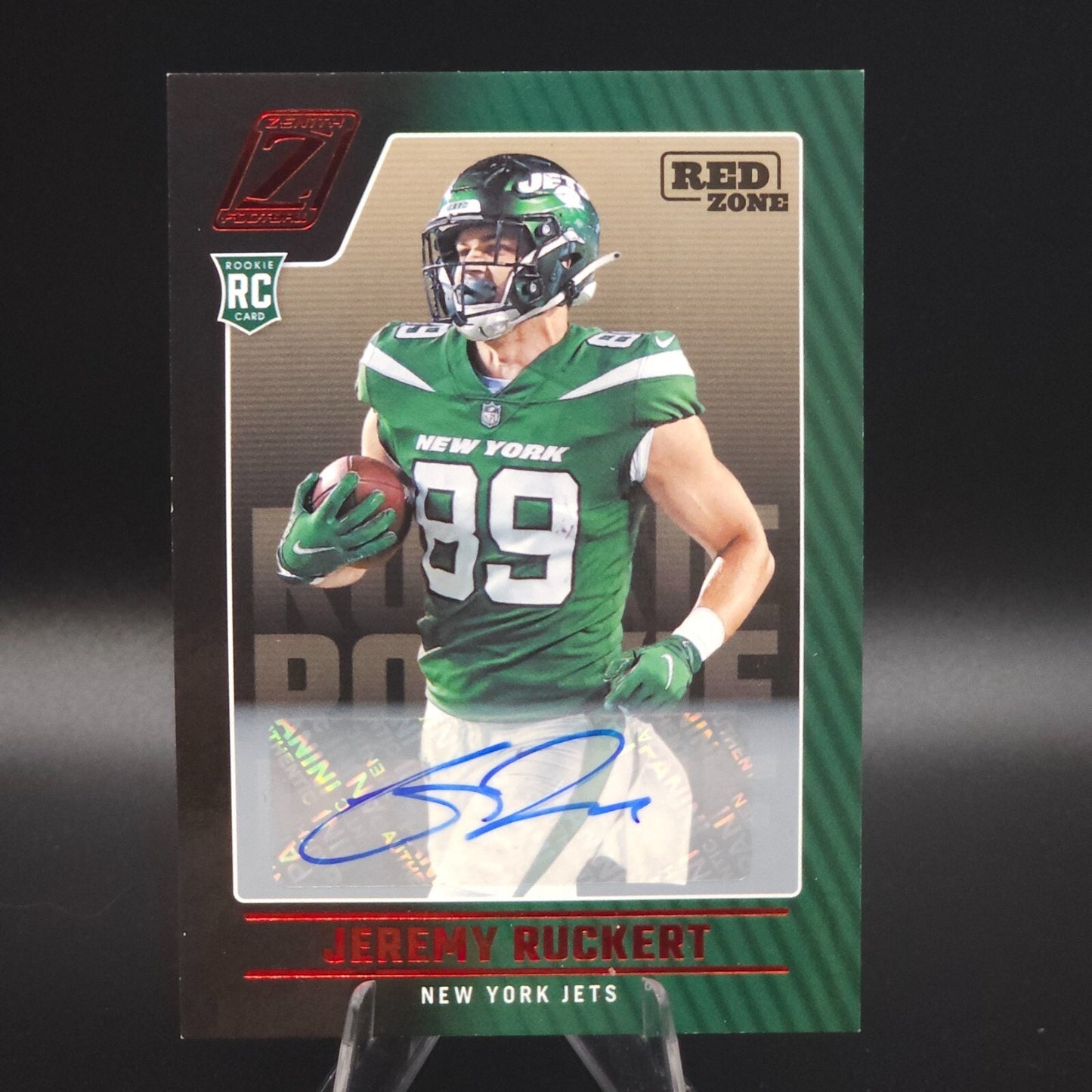 2022 Panini Zenith - Rookies Autographs Jeremy Ruckert #192 Red Zone (RC)