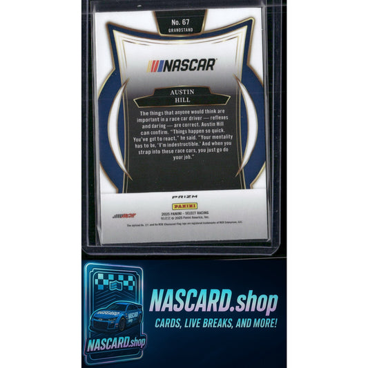2025 Panini Select #67 Austin Hill Tri-Color Prizms
