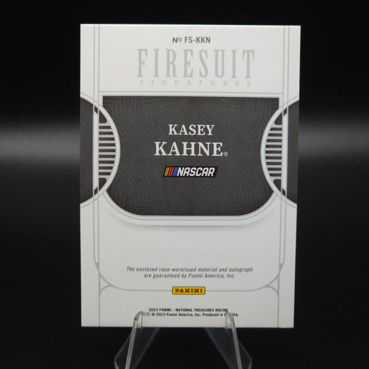 2023 Panini National Treasures - Firesuit Signatures #FS-KKN Kasey Kahne /99 - NASCARD.shop