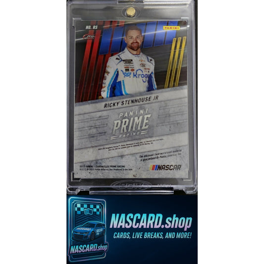 2023 Panini Chronicles Ricky Stenhouse Jr. Prime Jumbo SFI PATCH #1/1