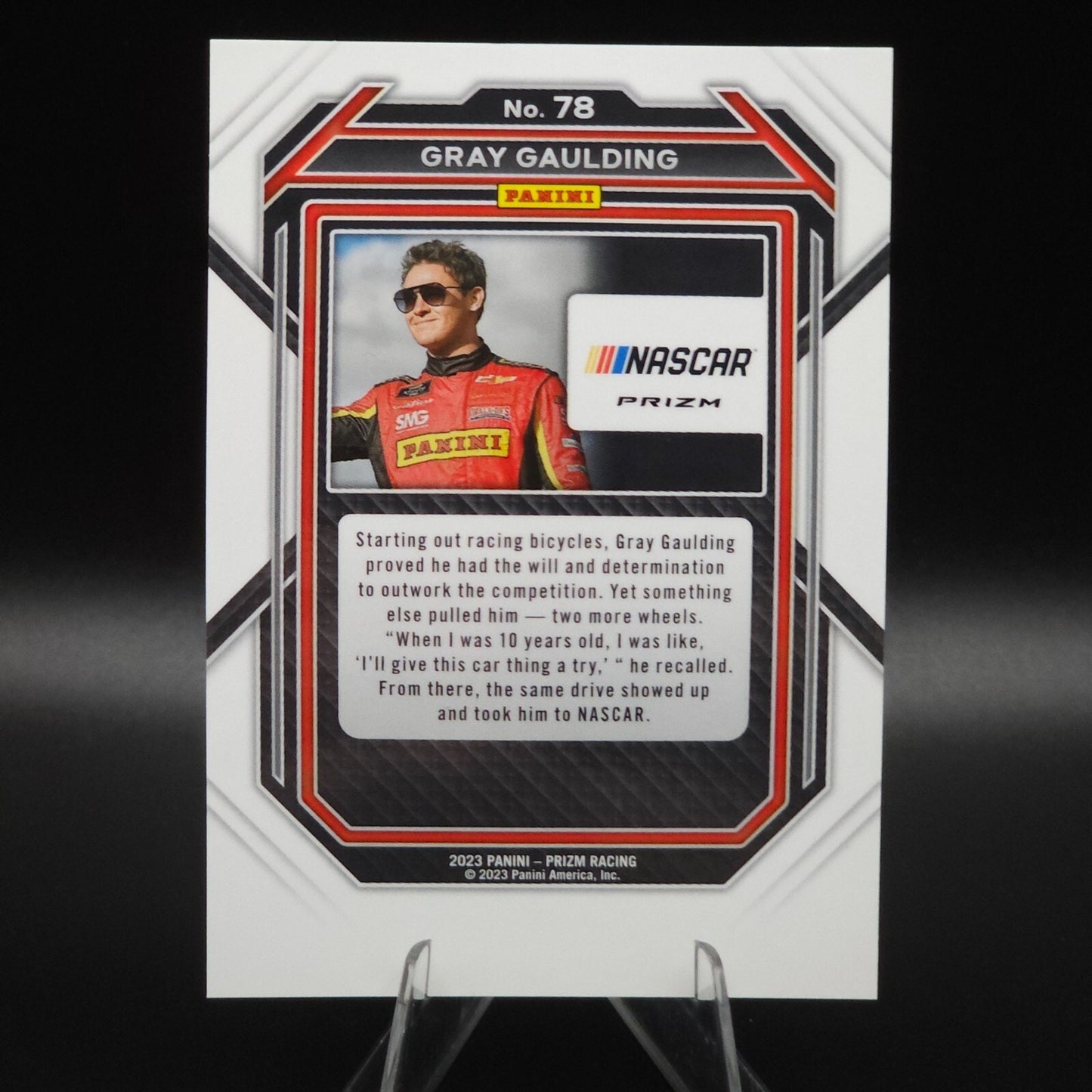 2023 Panini Prizm - Gray Gaulding #78 White Sparkle Prizm