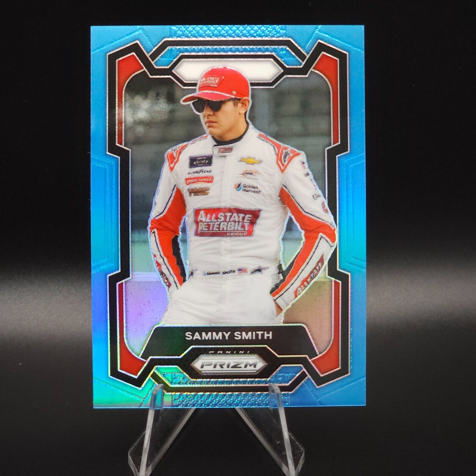 2024 Panini Prizm - Carolina Blue Prizm #29 Sammy Smith /49 - NASCARD.shop