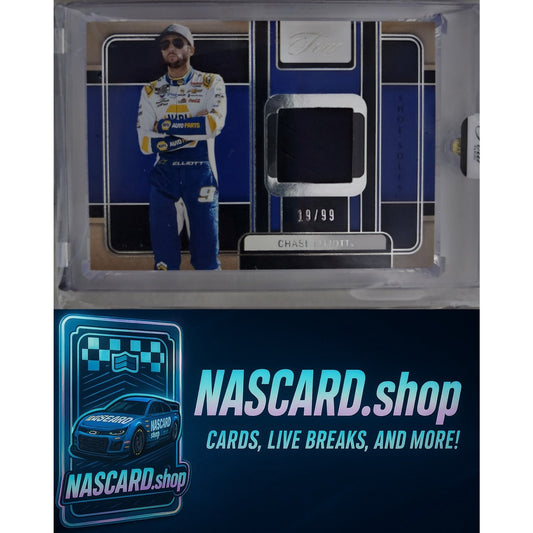 2025 Panini Turn Four #SS-CET Chase Elliott Shoe Soles #/99