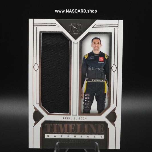 2024 Panini National Treasures Timeline Materials Aric Almirola /99 - NASCARD.shop
