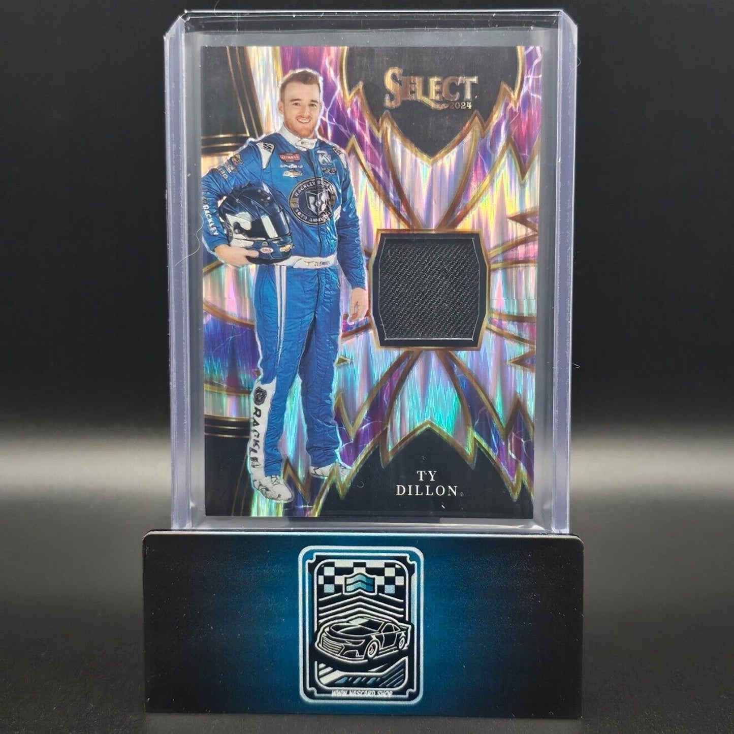 2024 Panini Select - Sparks Flash Prizm #S-TYD Ty Dillon (MEM) - NASCARD.shop