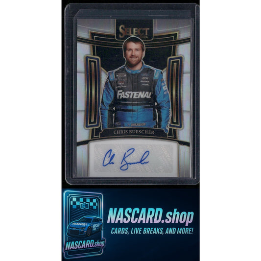 2024 Panini Select #S-CBC Chris Buescher Signatures