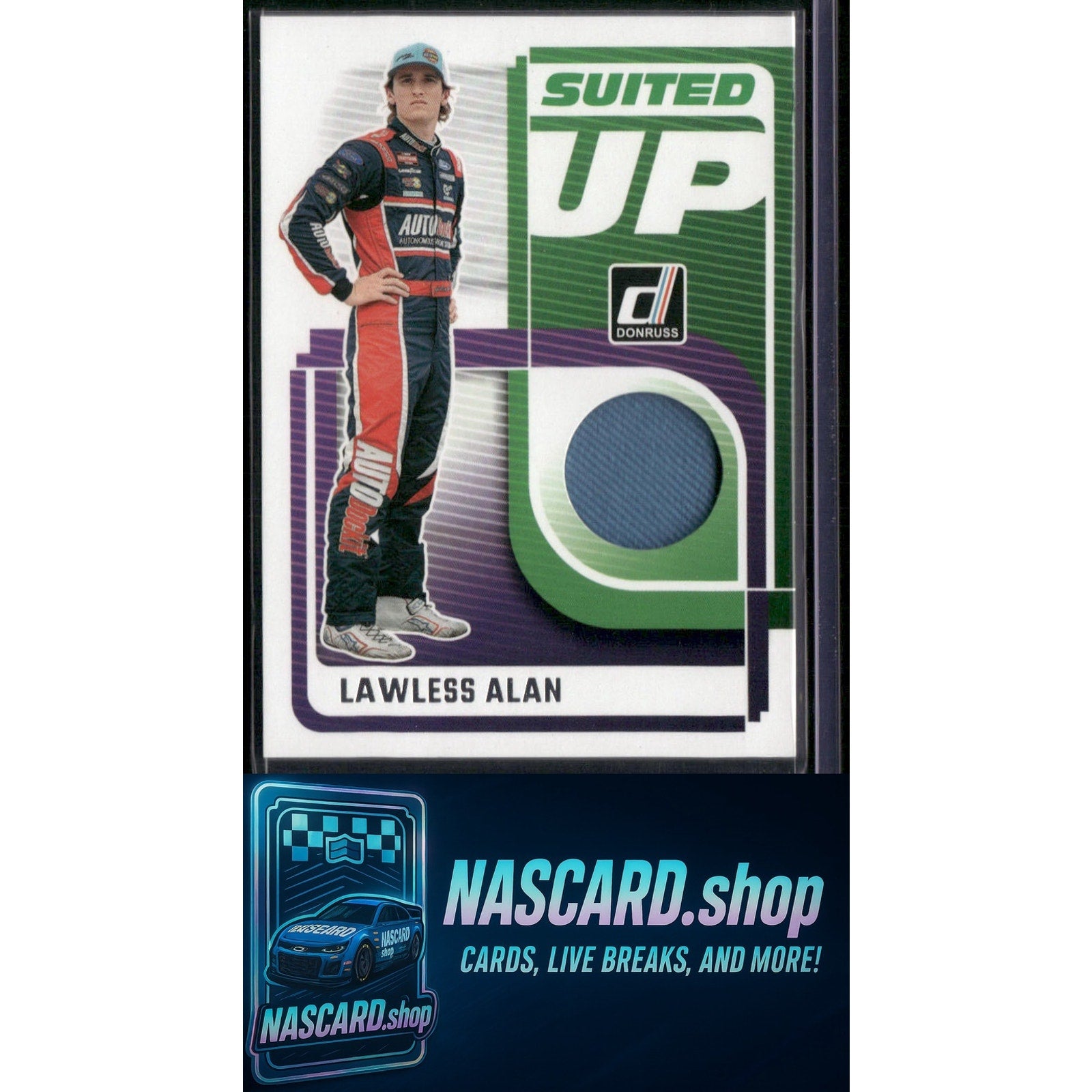 2025 Donruss #SU-LAN Lawless Alan Suited Up Swatches - NASCARD.shop