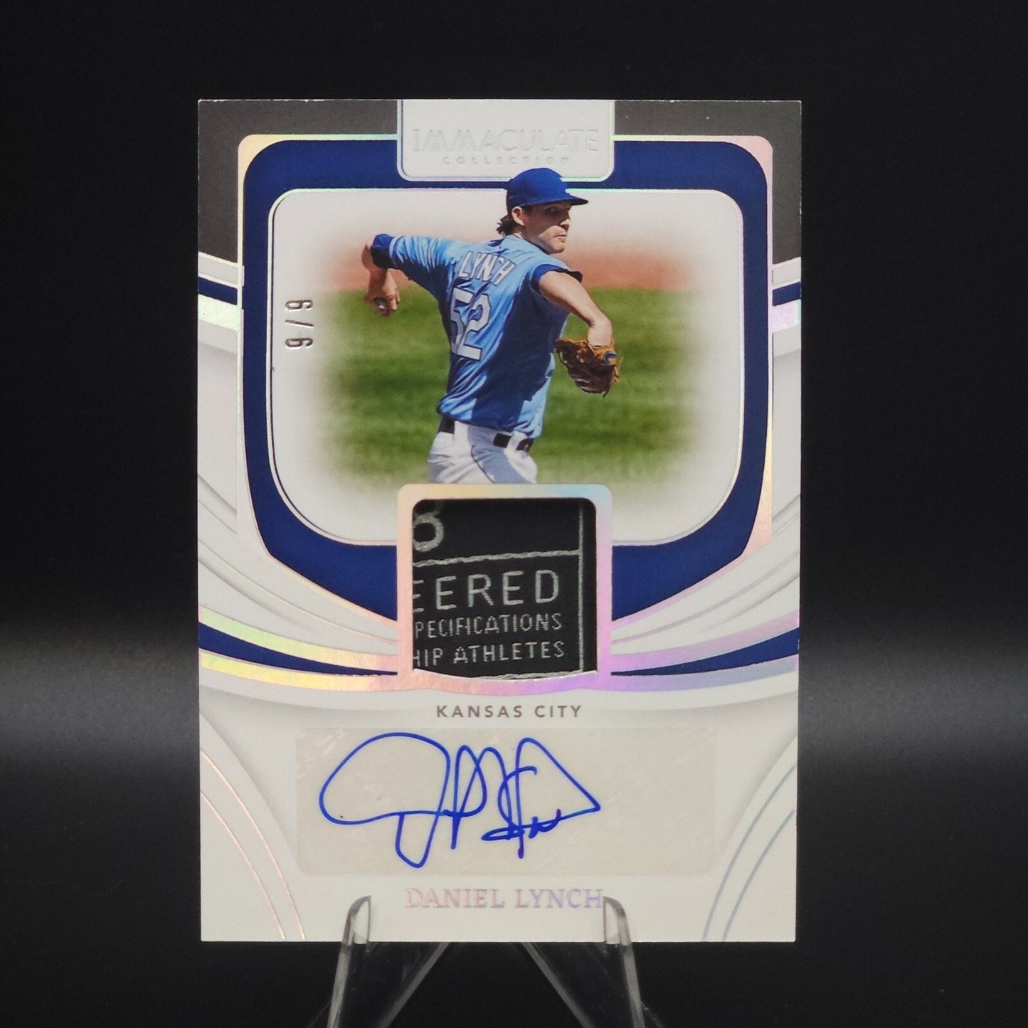 2022 Immaculate Collection Material Signatures Daniel Lynch Laundry Tags 6/6