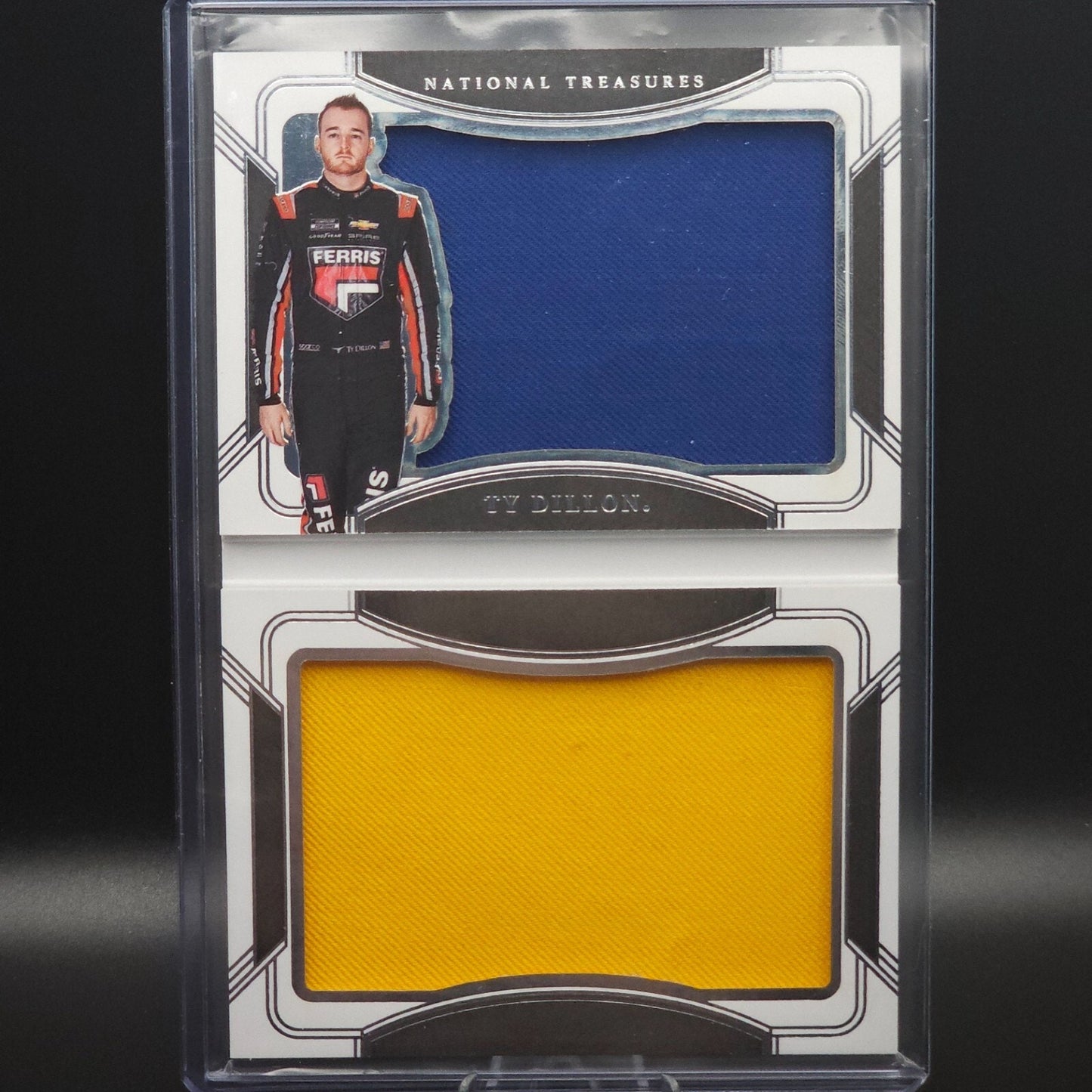 2023 National Treasures Jumbo Dual Firesuit Booklet Ty Dillon /25