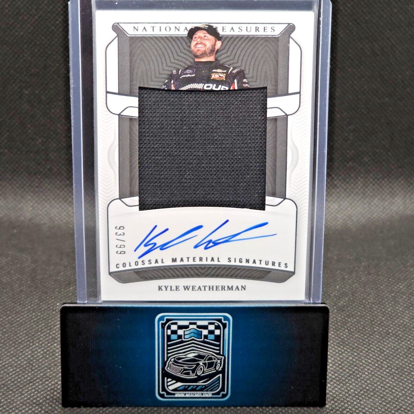 2023 National Treasures Colossal Material Signatures #11 Kyle Weatherman 93/99
