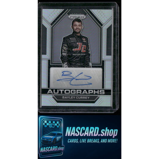 2023 Panini Prizm #A-BCR Bayley Currey Autographs Prizm - NASCARD.shop