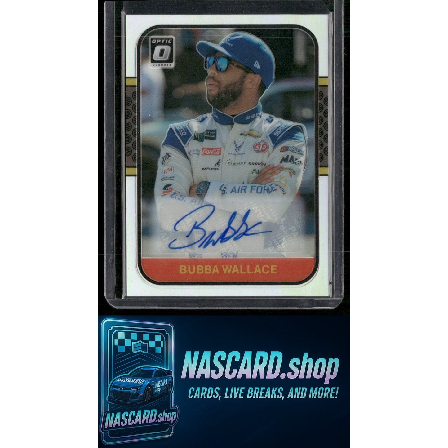2020 Donruss #82 Bubba Wallace Optic
