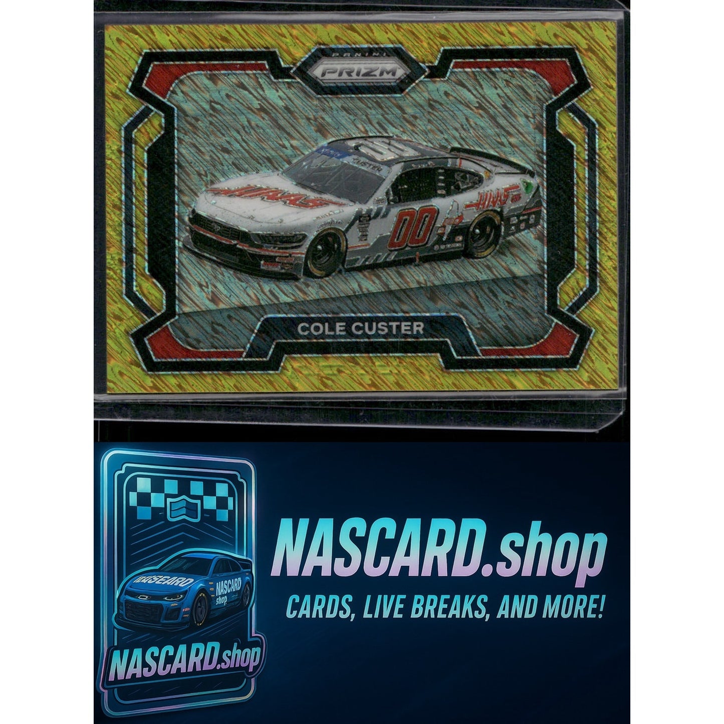 2024 Panini Prizm #36 Cole Custer Gold Shimmer #/3