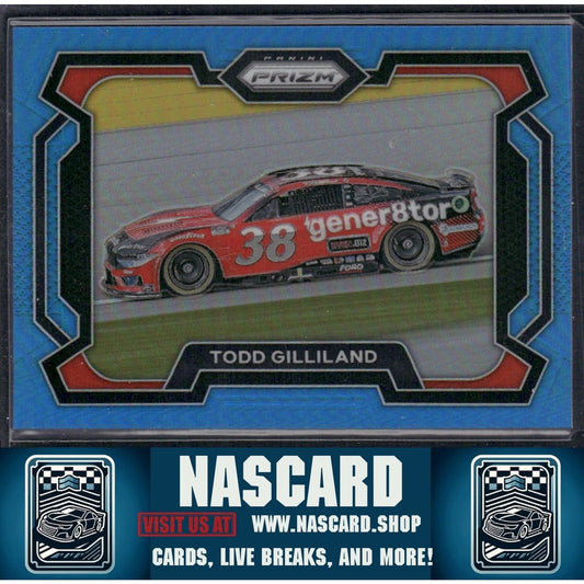 2024 Panini Prizm #60 Todd Gilliland Carolina Blue - NASCARD.shop