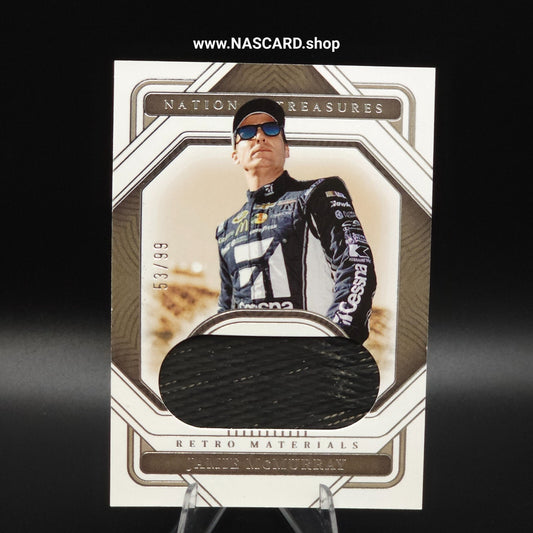 2023 National Treasures Retro Materials Jamie McMurray Tire /99 (MEM) - NASCARD.shop