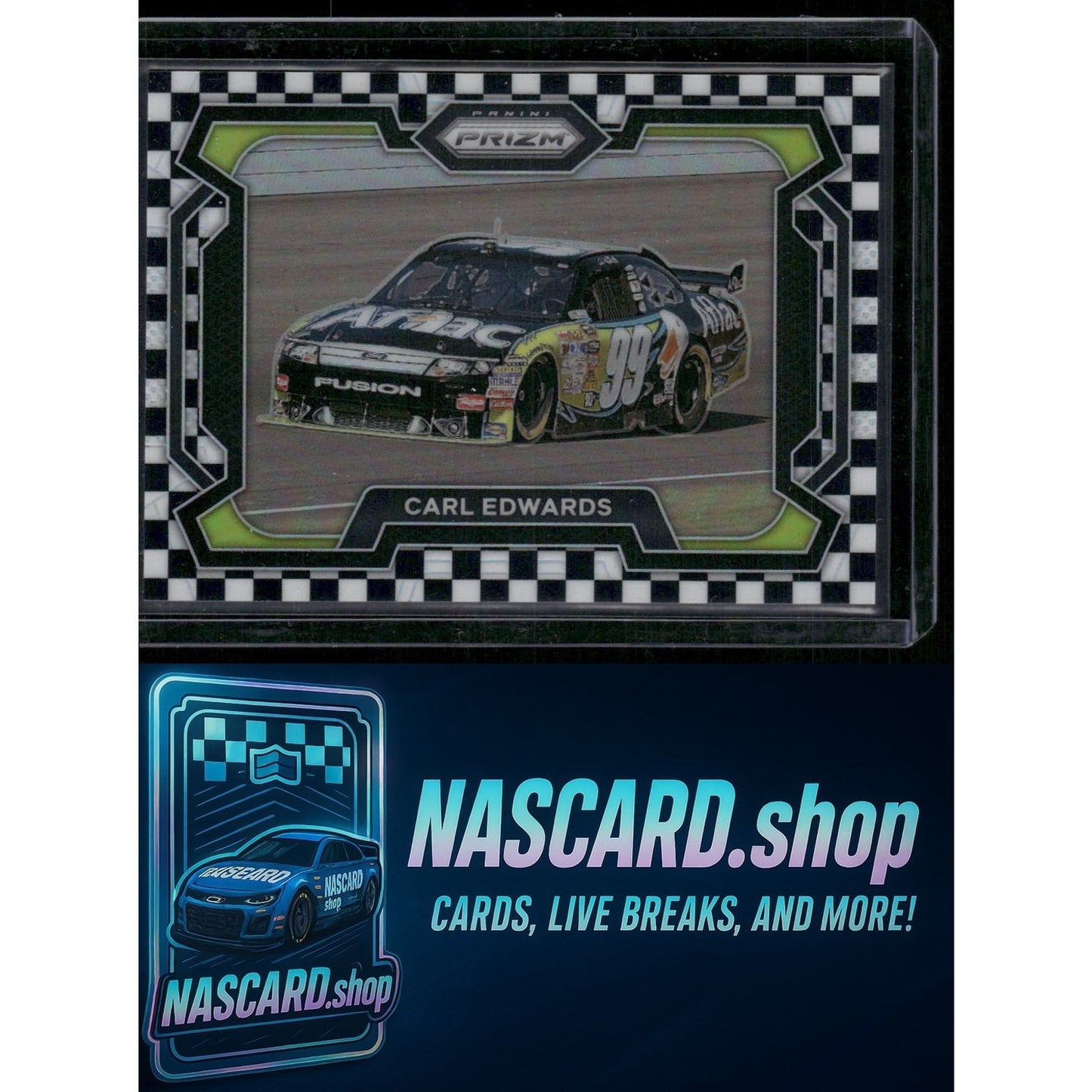 2024 Panini Prizm #70 Carl Edwards Checkered Flag #/75