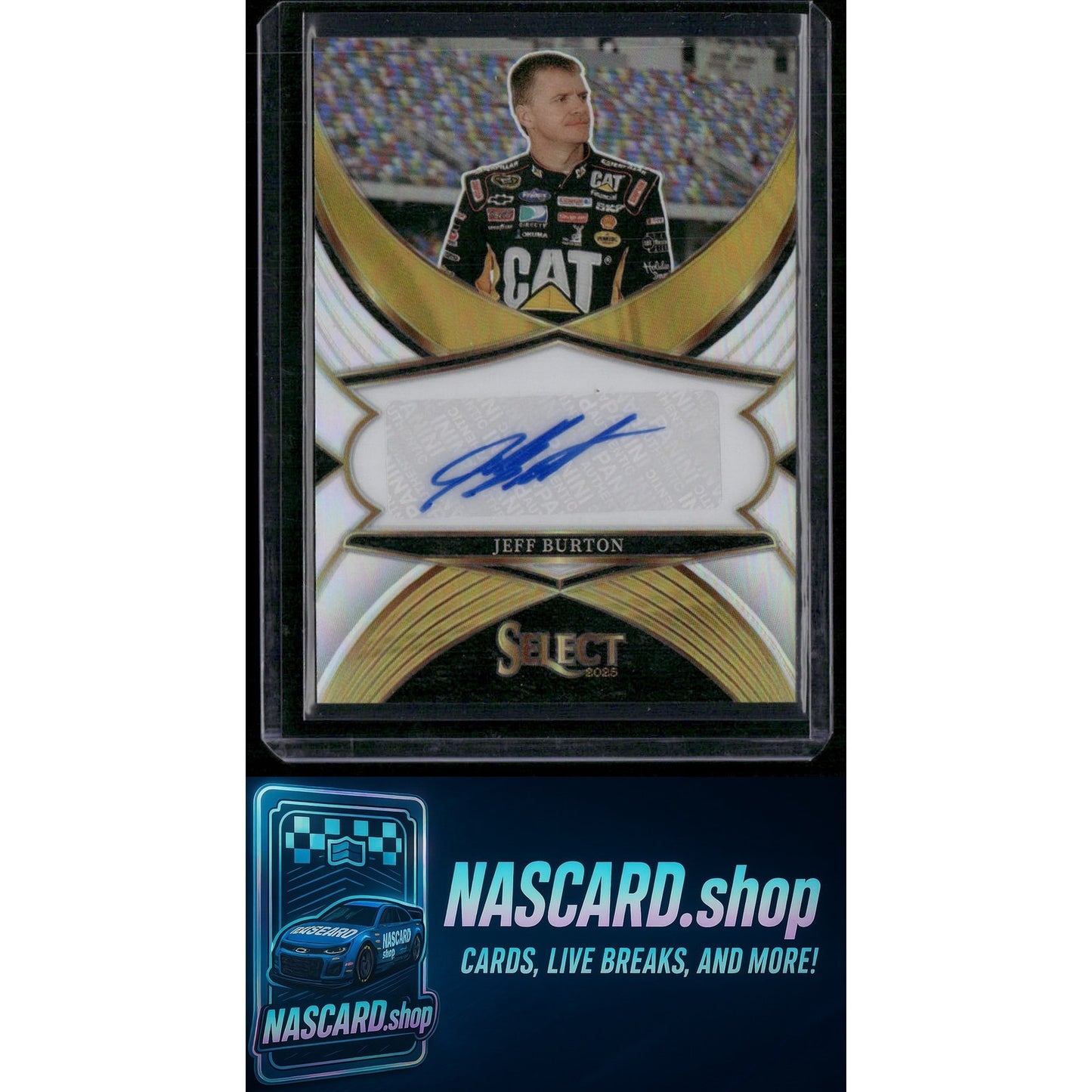 2025 Panini Select #LS-JBT Jeff Burton Legendary Signatures