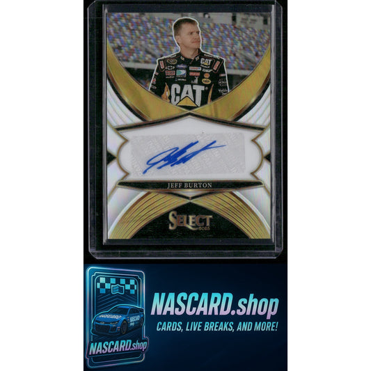 2025 Panini Select #LS-JBT Jeff Burton Legendary Signatures